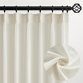 Pinch Pleated 92 Inch Curtains 2 Panels by Topfinel
