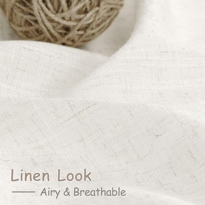 Extra Long 108 Inch Curtains Linen - Image 4