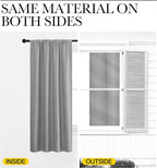 NICETOWN RV Blackout Curtains for Camper Windows, Short Room Darkening Curtains - Image 6