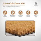 Coir Welcome Mat, 24 x 36 in | 100% Natural Coir, Anti-Shedding, Durable PVC - Image 4