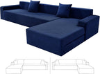 ZNSAYOTX Sectional Couch Covers, Stretch Jacquard Slipcovers by ZNSAYOTX