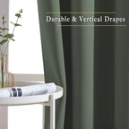NICETOWN Blackout 90 inch Curtains - Image 5