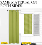 NICETOWN Fresh Green Blackout Curtains 68 inches Length - Image 5