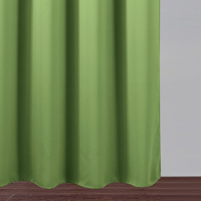 Light Green Blackout Curtains 66 x 63 Inch Length/Set of 2 Curtain - Image 9