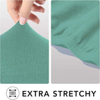PureFit Stretch Loveseat Covers Fleece Couch Covers - Image 4