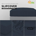 Easy-Going Stretch 1 Piece Oversized Couch Cushion Cover - Image 3