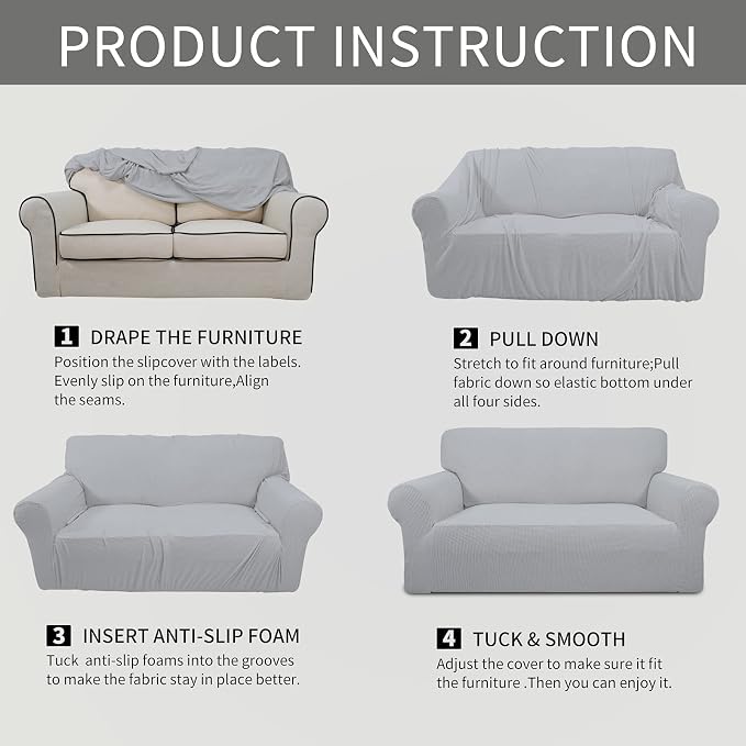 Easy-Going Stretch Couch Covers - Image 8