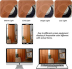 Chyhomenyc Sheer Valances for Windows 2 Pack, Small Window Curtains for Living - Image 4