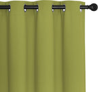 NICETOWN Fresh Green Blackout Curtains 84 inch Length, Grommet Top Room - Image 7
