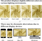 Yellow Sheer Curtains 72 Inches Long 2 Panels, Light Filtering Voile Window - Image 6