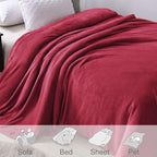Exclusivo Mezcla Soft Large Fleece Throw Blanket - Image 4