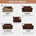 Easy-Going 100% Waterproof Couch Cover, 3 Cushion Oversized Sofa Cover | - Image 5