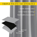 NICETOWN Room Darkening Kitchen Curtains - Image 2