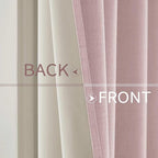 MIULEE 100% Blackout Linen Curtains - Image 6