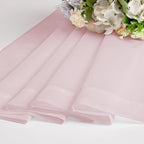 OWEINE Sheer Curtains 84 Inches Long 2 Panels Set, Rod Pocket Fimly Voile Solid - Image 6