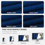Joydeco Blackout Curtains 72 Inch Length 2 Panels Set, Thermal Insulated Long - Image 6