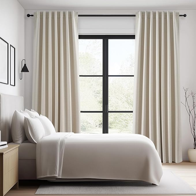 Topfinel Extra Long 132 Inch 100% Blackout Curtains - Image 7