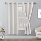 Blackout Curtains for Bedroom, 42 x 72 Inches Long, 2 Panels | Thermal - Image 8