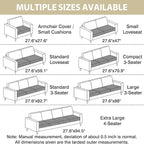 Fixwal Waterproof Flannel Dog Couch Cover, 27.6" x 70.9", Coffee | Integrated - Image 7