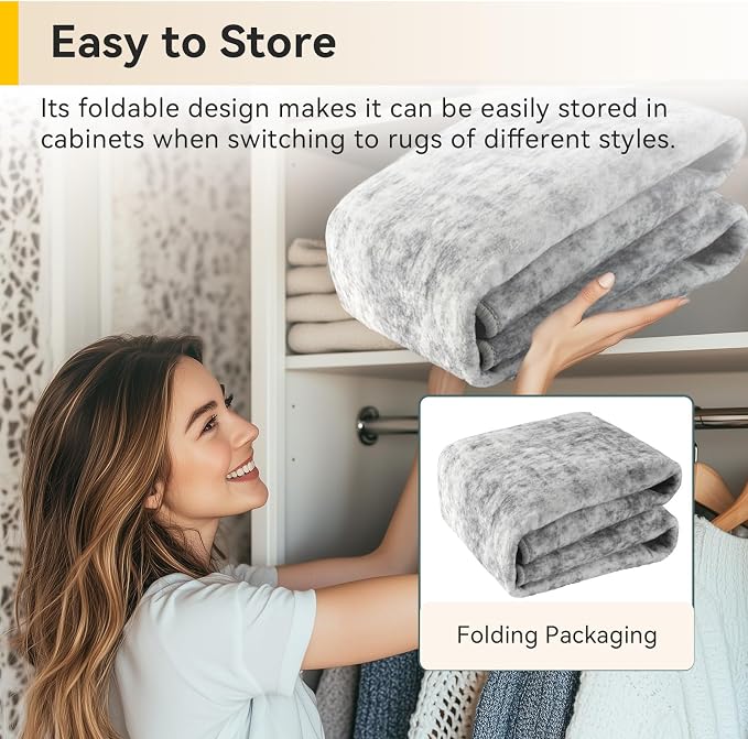 RELEANY Washable 9'x12' Abstract Area Rug - Image 9