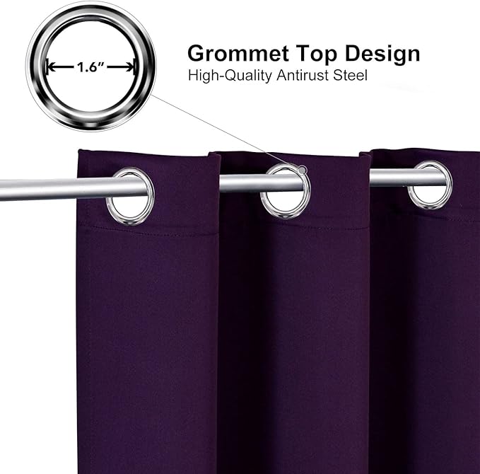 ChrisDowa Small Blackout Curtains - Image 3