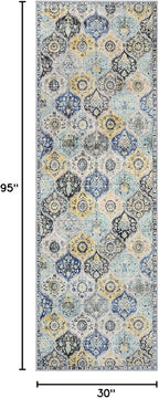 Lahome Moroccan Washable Hallway Runner - Image 2