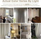 Linen Textured Total Blackout Curtains - Image 2