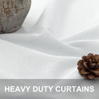 Short Small Window Room Darkening Curtains 58 Inches Long - Image 3