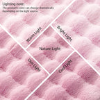 Pink Rabbit Plush Rug 5'x7', Fluffy Shaggy Area Rug - Image 5