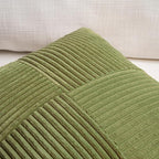 Fancy Homi 2 Packs Moss Green Lumbar Decorative Throw Pillow Covers 16x28 Inch - Image 3