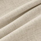 MIULEE 100% Blackout Linen Curtains 42 x 72 Inch Cobblestone 2 Panels | Thermal - Image 9