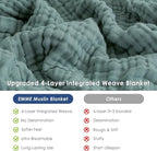 EMME Muslin Cotton Queen Blanket - Image 7