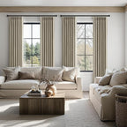 Topfinel 72 Inches Long Pinch Pleated Semi Sheer Curtains - Image 7