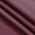 Burgundy Linen Curtains for Living Room 126 Inches Long Light Filtering Semi - Image 9