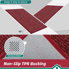 BEQHAUSE Kitchen Rugs 24"x36", Kitchen Mats - Image 4
