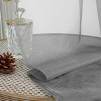Sheer Curtains 84 Inches Long 2 Panels Set, Sheer Grey Curtains - Image 7
