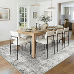 RELEANY Washable 9'x12' Abstract Area Rug - Image 3