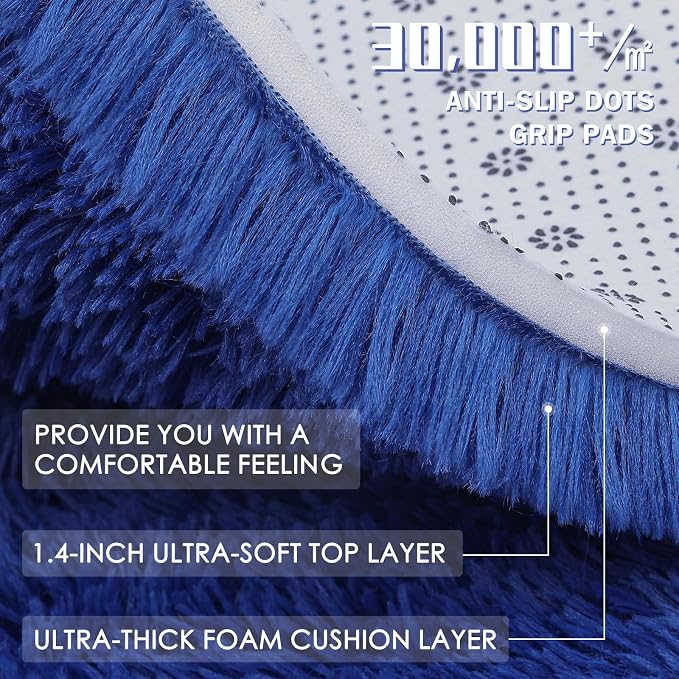 OLANLY 7x10 Machine Washable Large Area Rugs - Image 8
