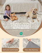 Madane 4x12 Wide Hallway Runner Rug Washable - Image 5