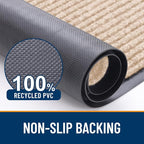 OLANLY Front Door Mat 35x23, Waterproof Heavy-Duty Indoor Outdoor Doormat | - Image 3