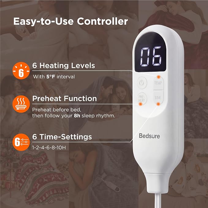 Bedsure Electric Blanket King Size - Image 4