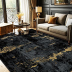 RELEANY Washable 5'x8' Abstract Area Rug by RELEANY