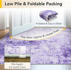 RELEANY Washable 10'x14' Abstract Area Rug - Image 6
