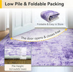 RELEANY Washable Round 8ft Area Rug - Image 5