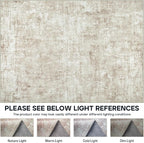 Aelenmu 6x9 Area Rugs for Living Room Bedroom Dining Room Washable Beige | Soft - Image 8