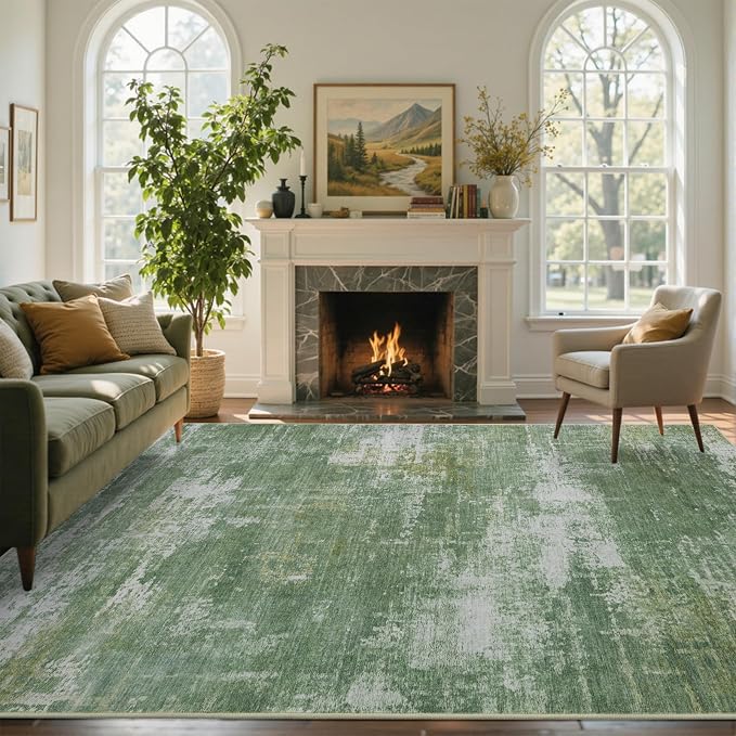 6x9 Ft Large Area Rugs for Living Room, Soft Non-Slip Washable Rugs Modern - Image 2