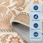 GarveeHome Provence 9x12 Area Rug - Image 6