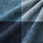 MIULEE Soft Decorative Chenille Pillow Covers Blue Series 20x20 Pack of 4 | - Image 2