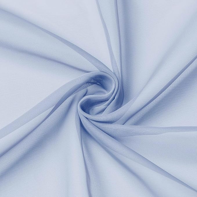 Sheer Curtains 96 inches Long 2 Panels Set - Image 9