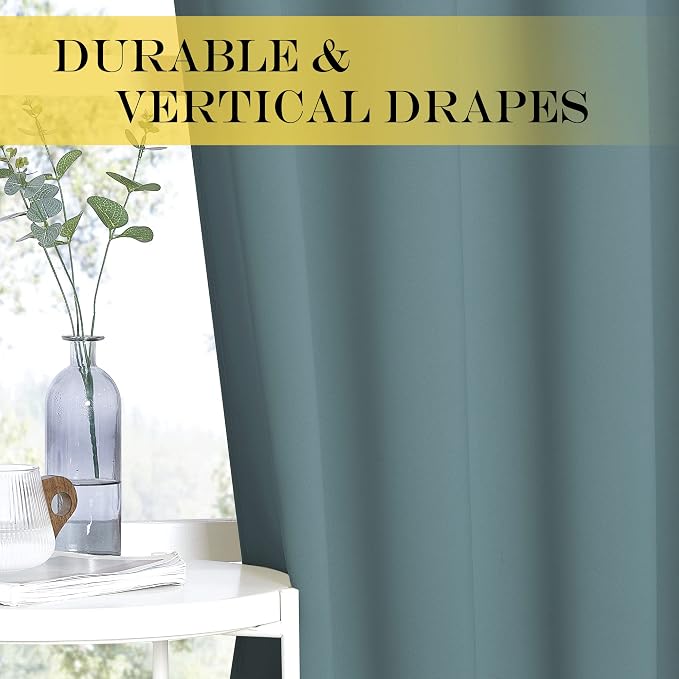 NICETOWN Blackout Curtain for Bedroom 72 inch Length - Image 5